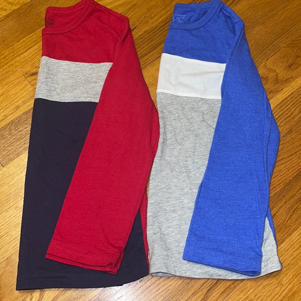 Two long sleeve tshirt